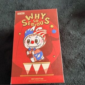 Why So Serious Vinyl Plush Pendant - Rainbow Jelly Bean